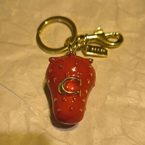 Coach Strawberry Bag Charm
